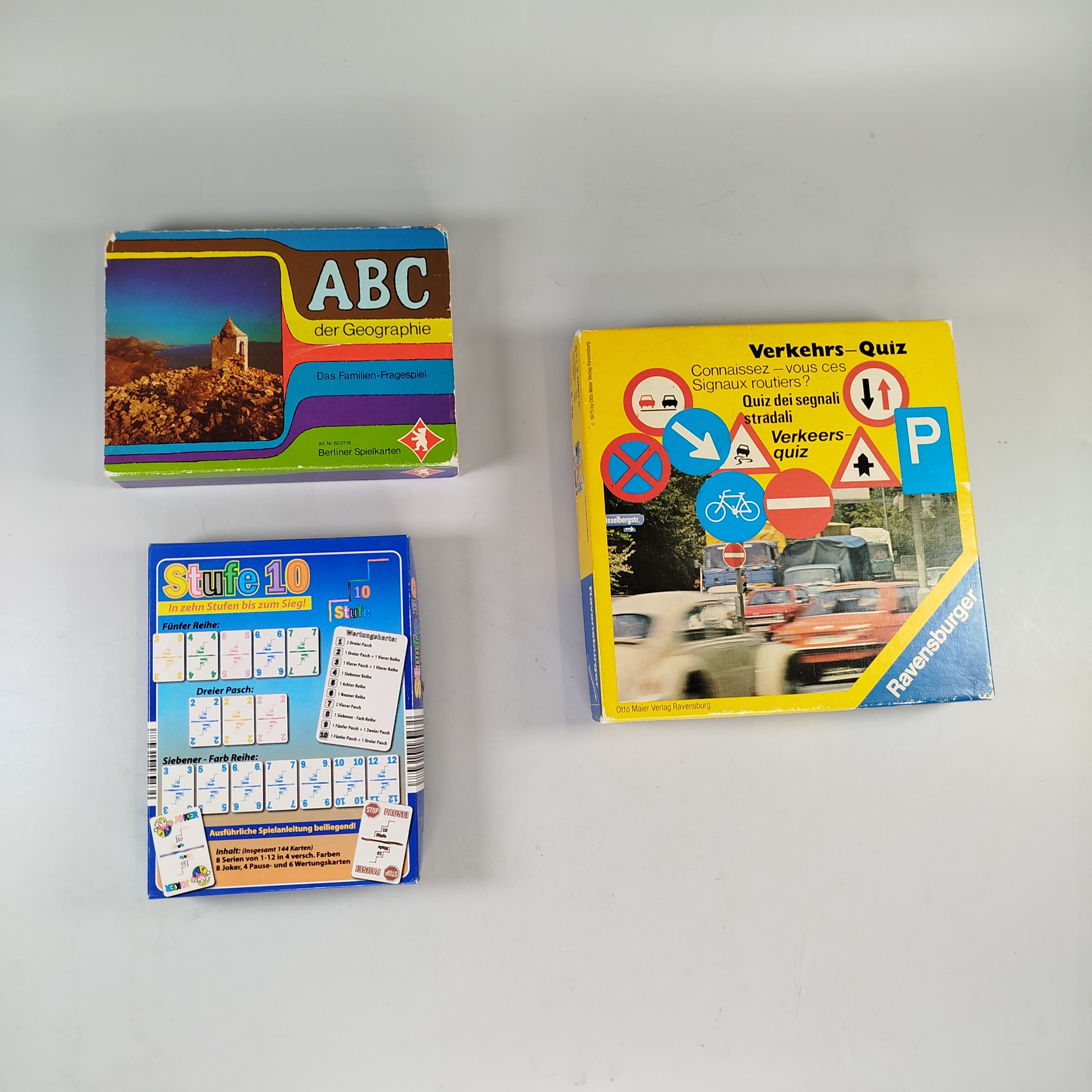 Retro-Bundle: Stufe 10, ABC der Geographie & Verkehrs-Quiz